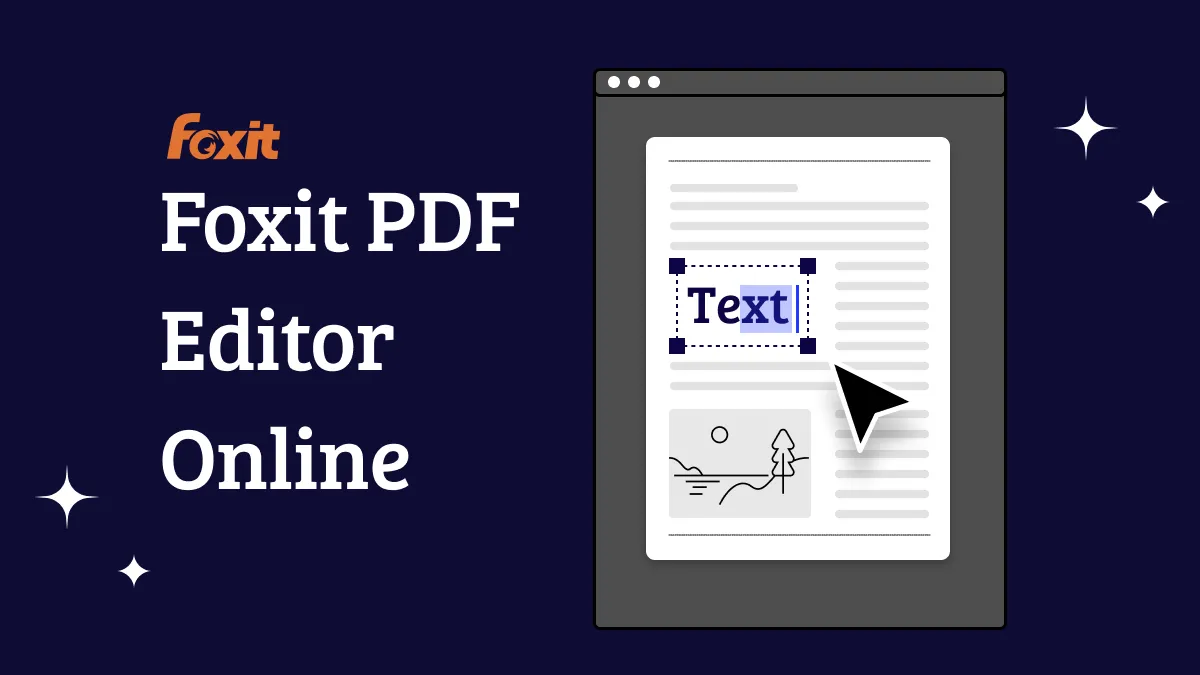 Foxit PDF editor online