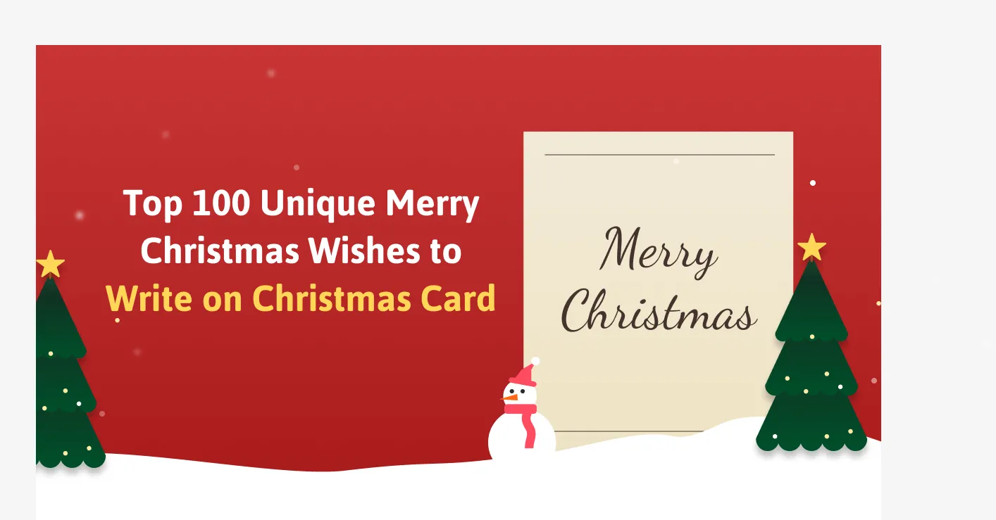 大切な人へのクリスマスカードに書きたい、ユニークな100のクリスマスメッセージ