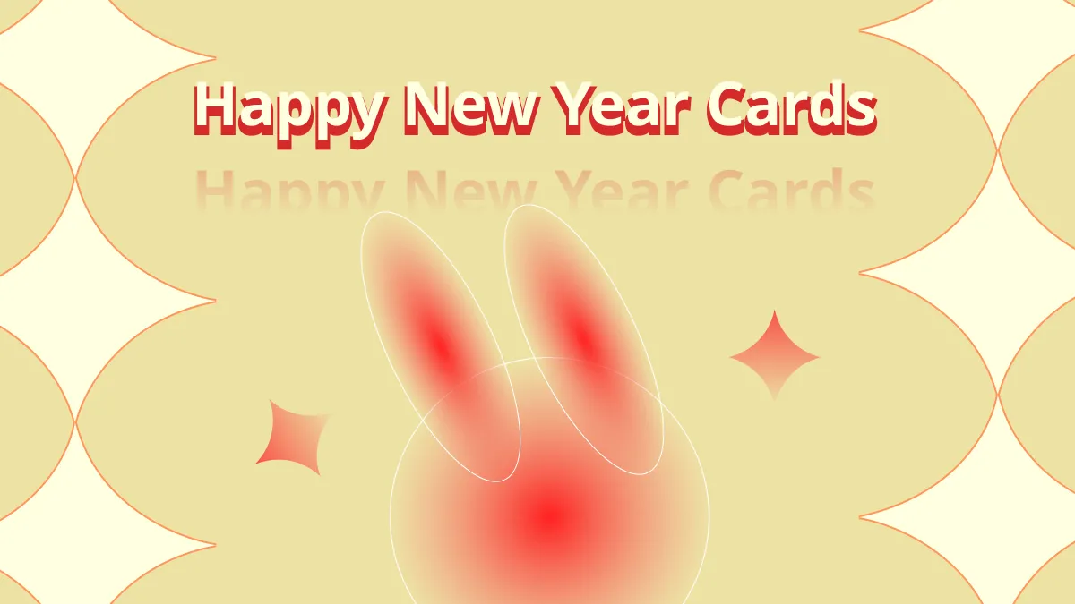 Happy New Year Card & Poster Ideas – Free Printable Templates