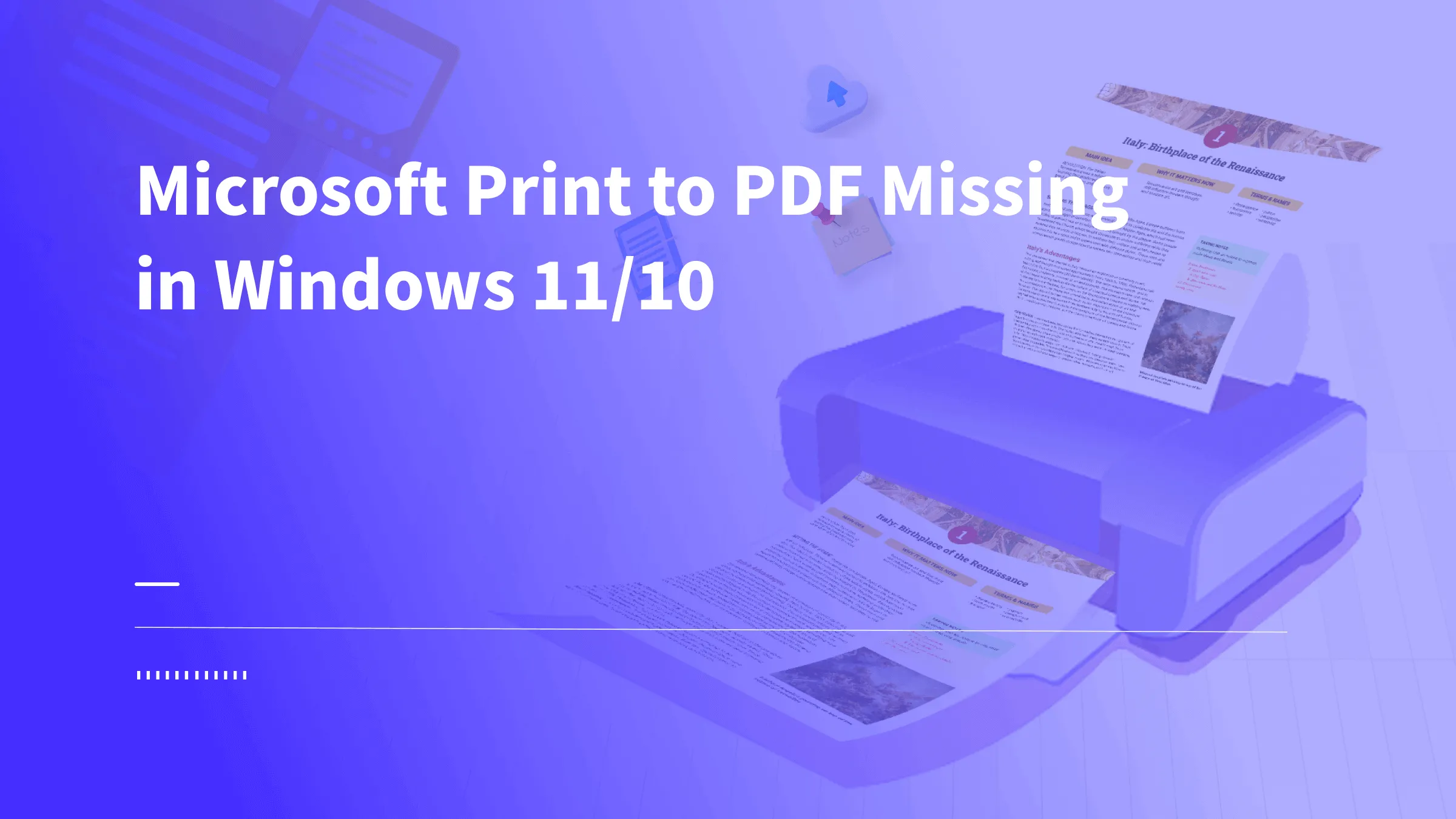How to Solve Microsoft Print to PDF Missing? (5 Solutions)