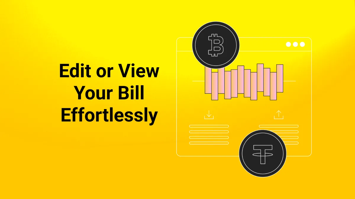 How to Edit Bill? (5 Easy Methods)