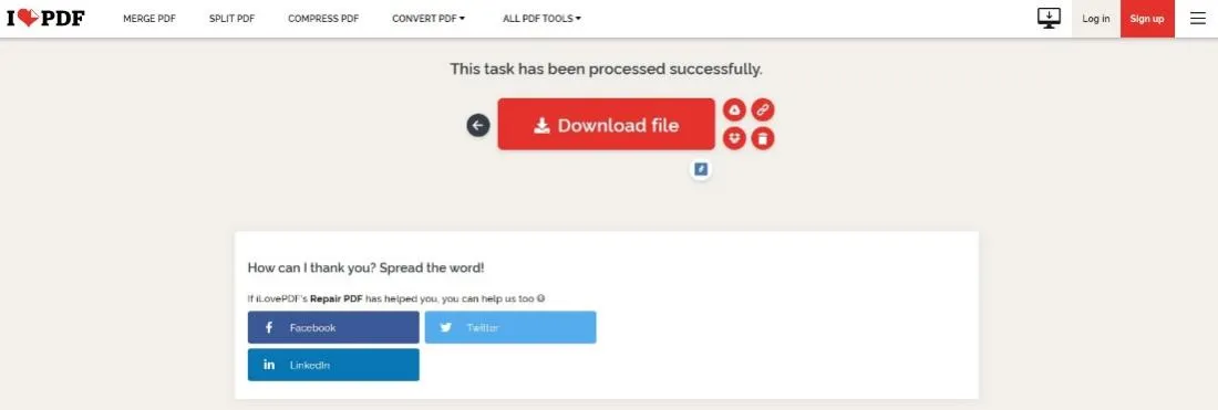 pdf is blank when opened download