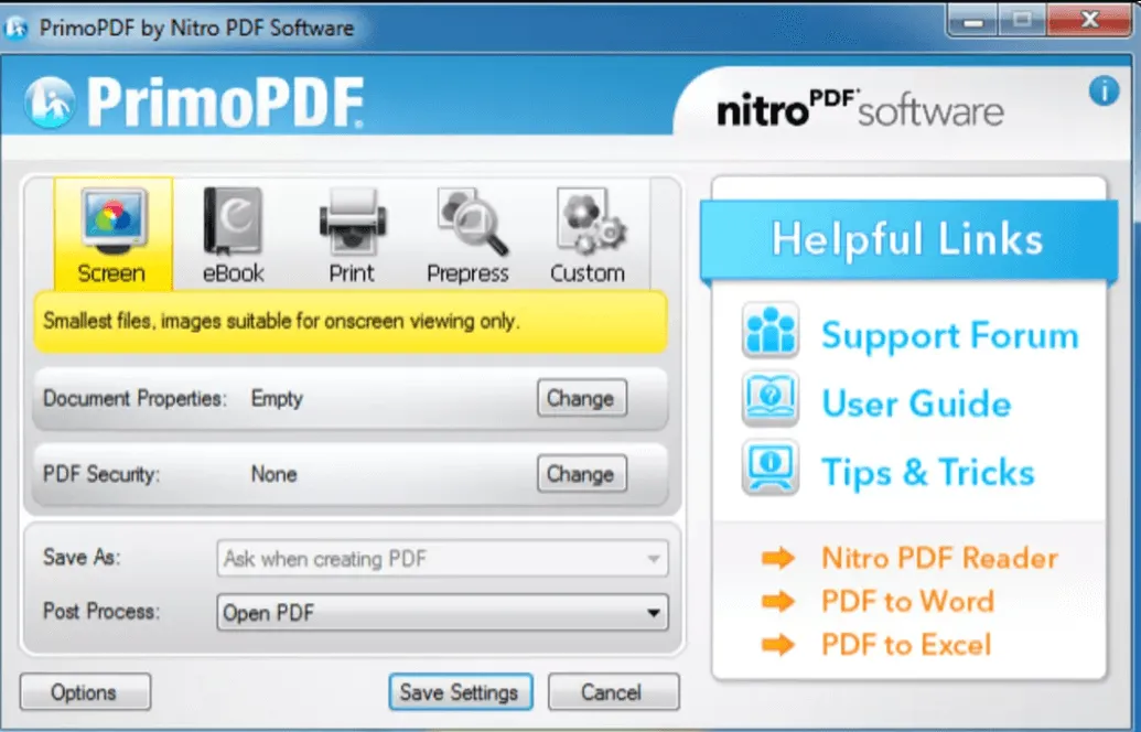 pdf creator for windows primopdf
