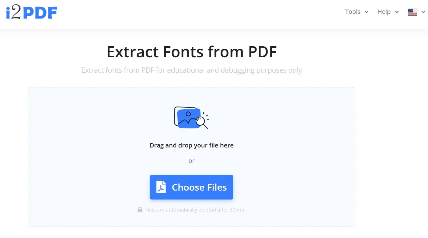 find font from pdf i2pdf extract fonts