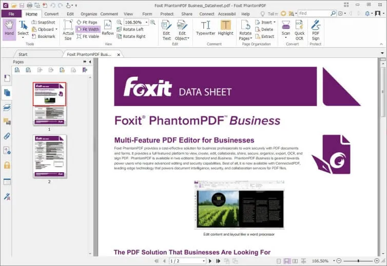foxit pdf editor - Kofax Power PDF Alternatives