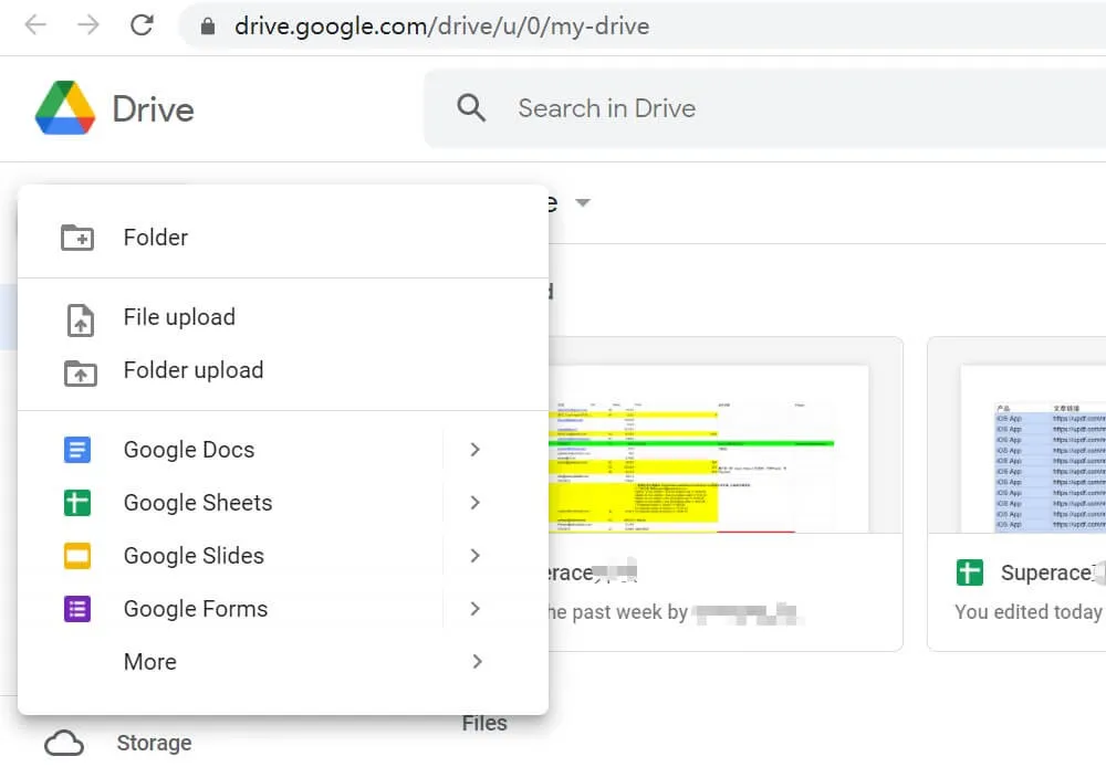 google drive pdf editor