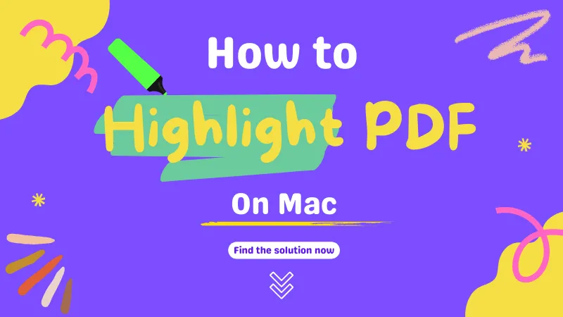 Como Destacar PDF no Mac
