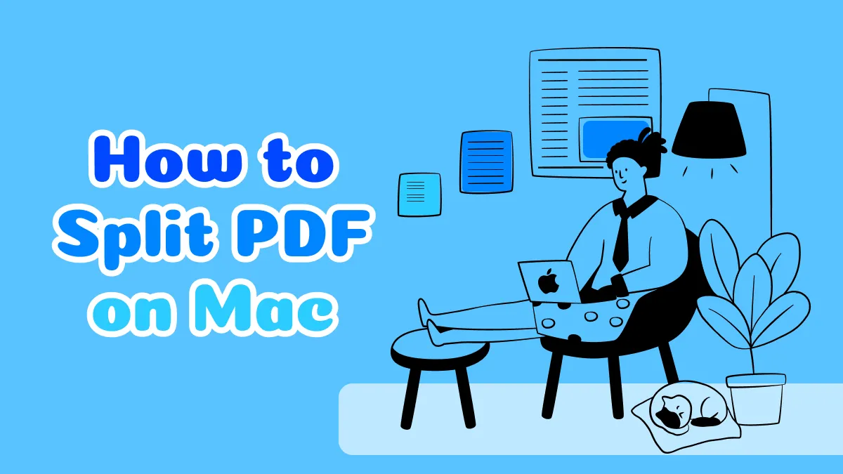 How to Split a PDF File on Mac With 2 Ways (macOS Sonoma Included)