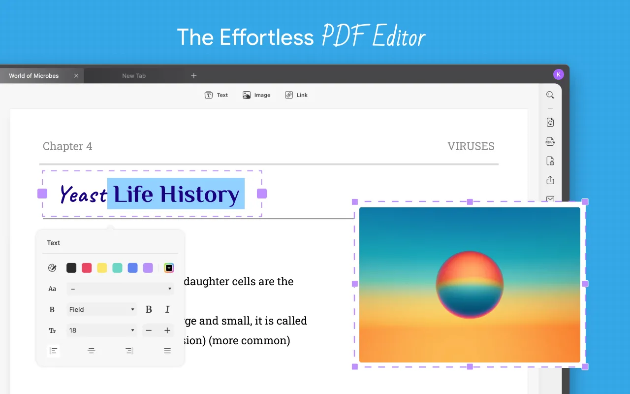 edit pdf banner on mac with updf