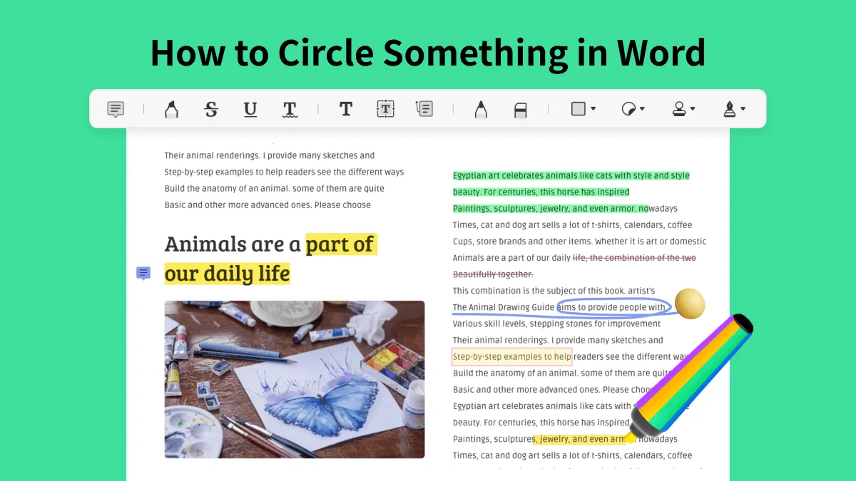 Learn How to Circle Something in MS Word: Step-By-Step Guide for Text & Images