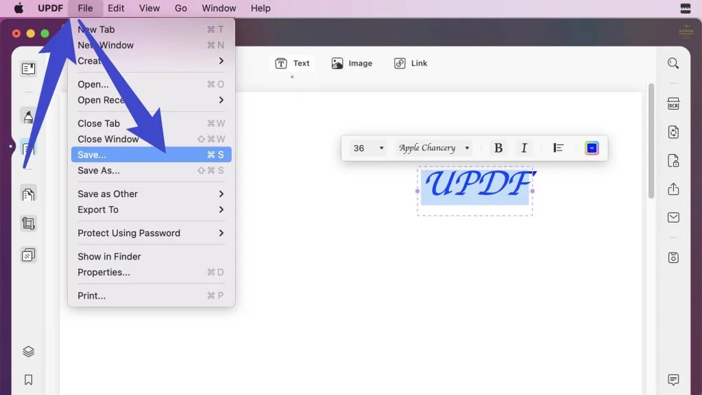 how can i create a pdf file on mac