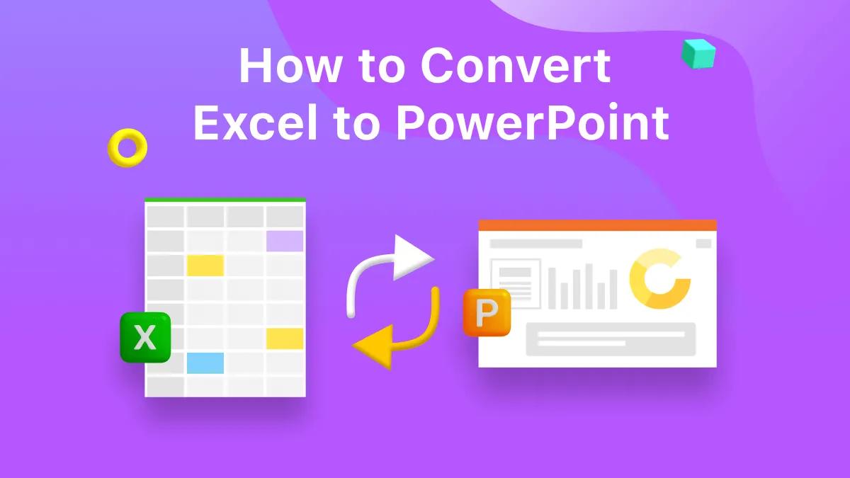 3 Best Techniques To Convert Excel to PowerPoint