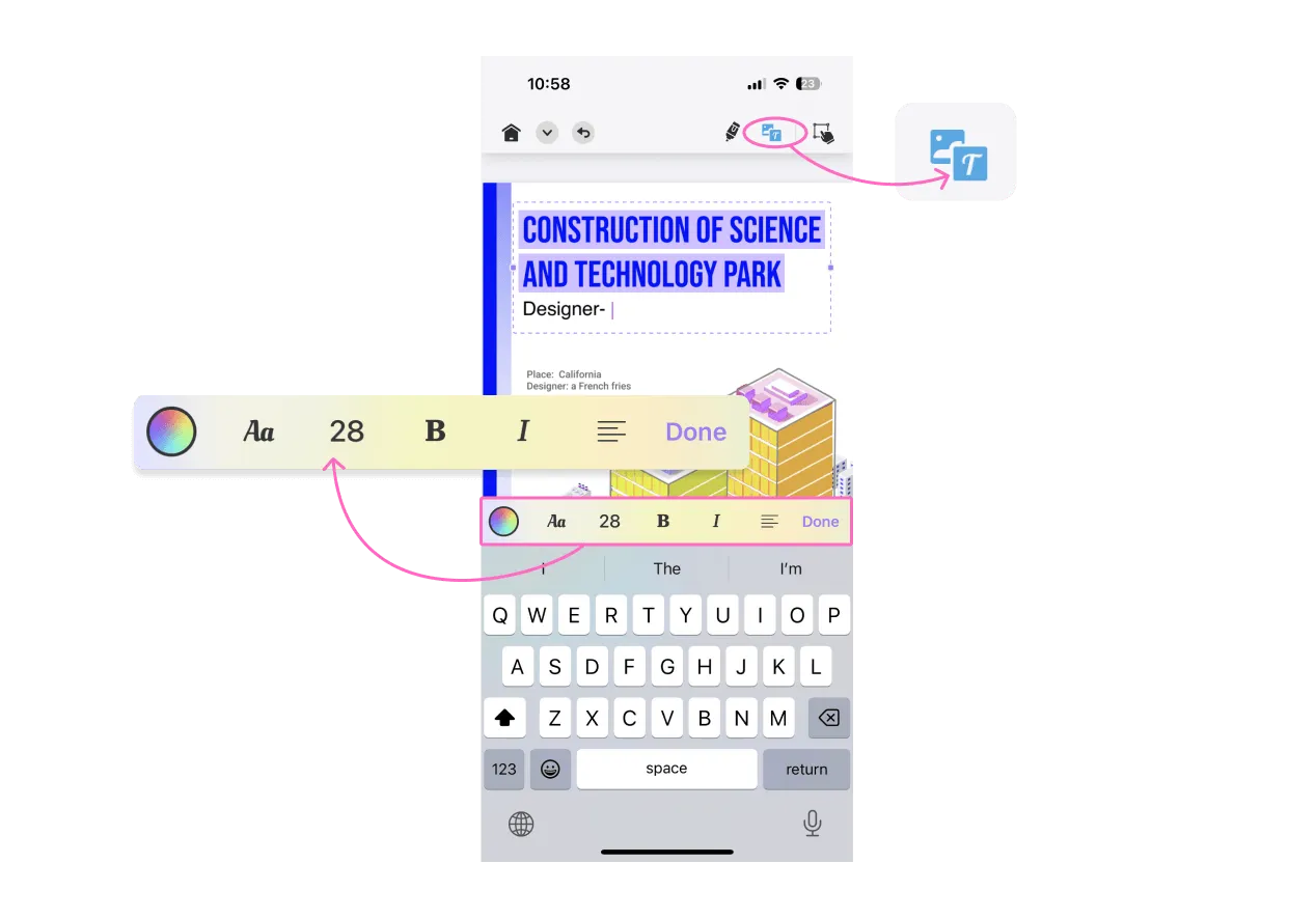 planner apps for ipad edit text in pdf on ios