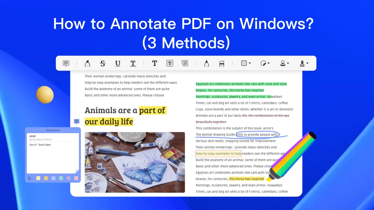 How to Annotate PDF on Windows? (3 Methods)