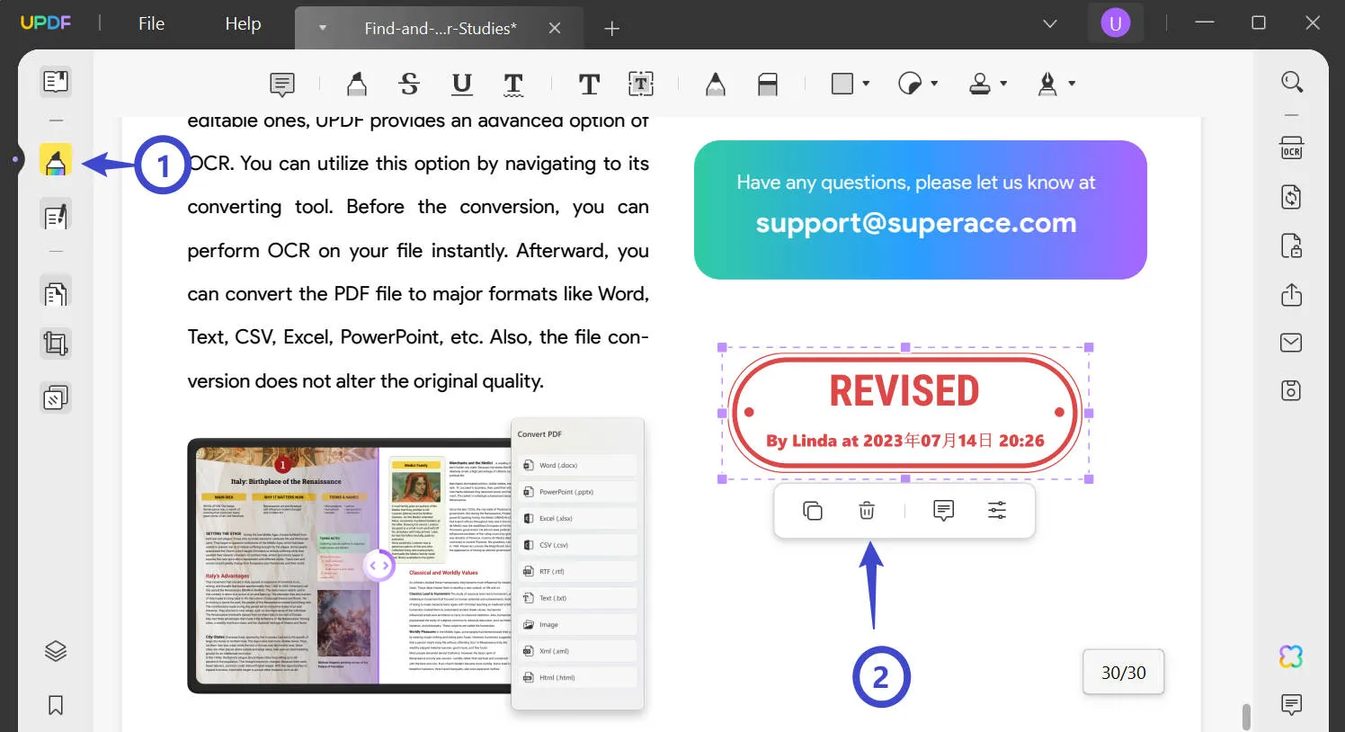 How to Remove Stamp from PDF? Step-by-Step Instructions