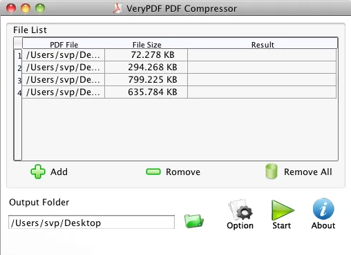 VeryPDF Compressor for Mac