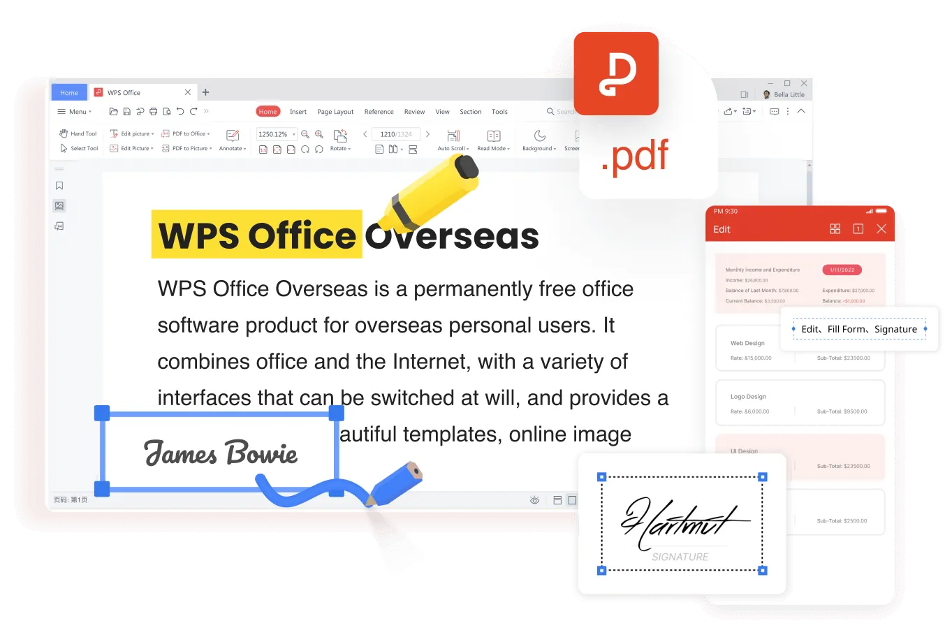 WPS PDF editor