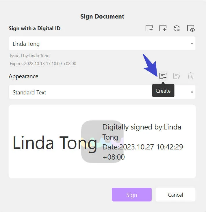 how to do digital signature