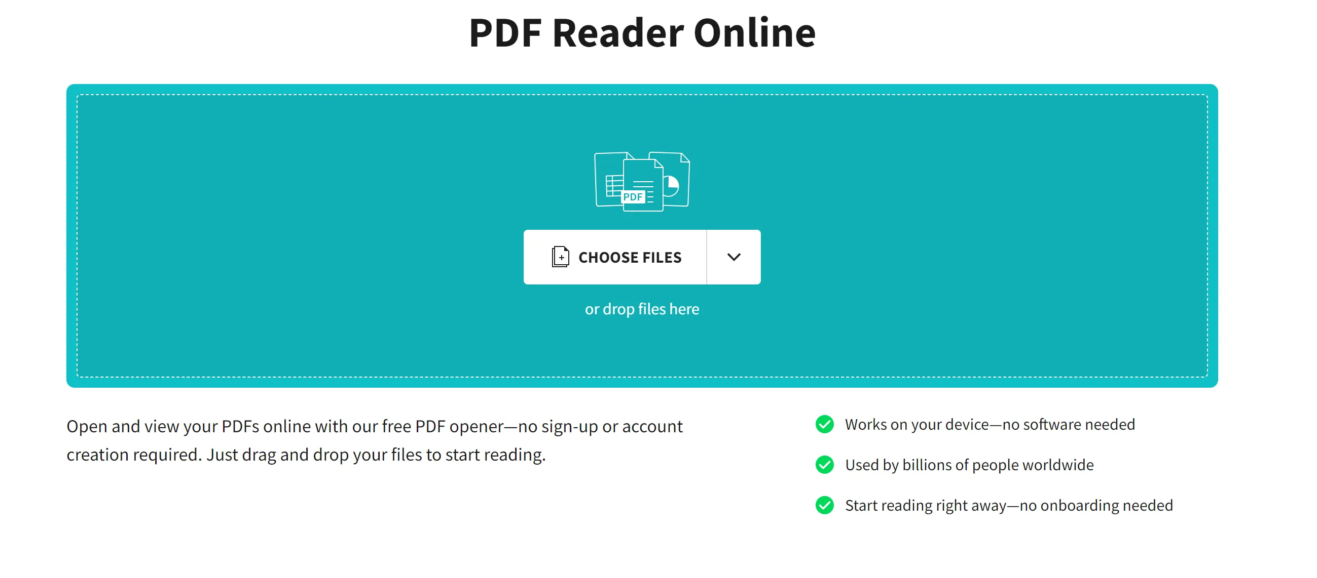 SmallPDF Reader Online