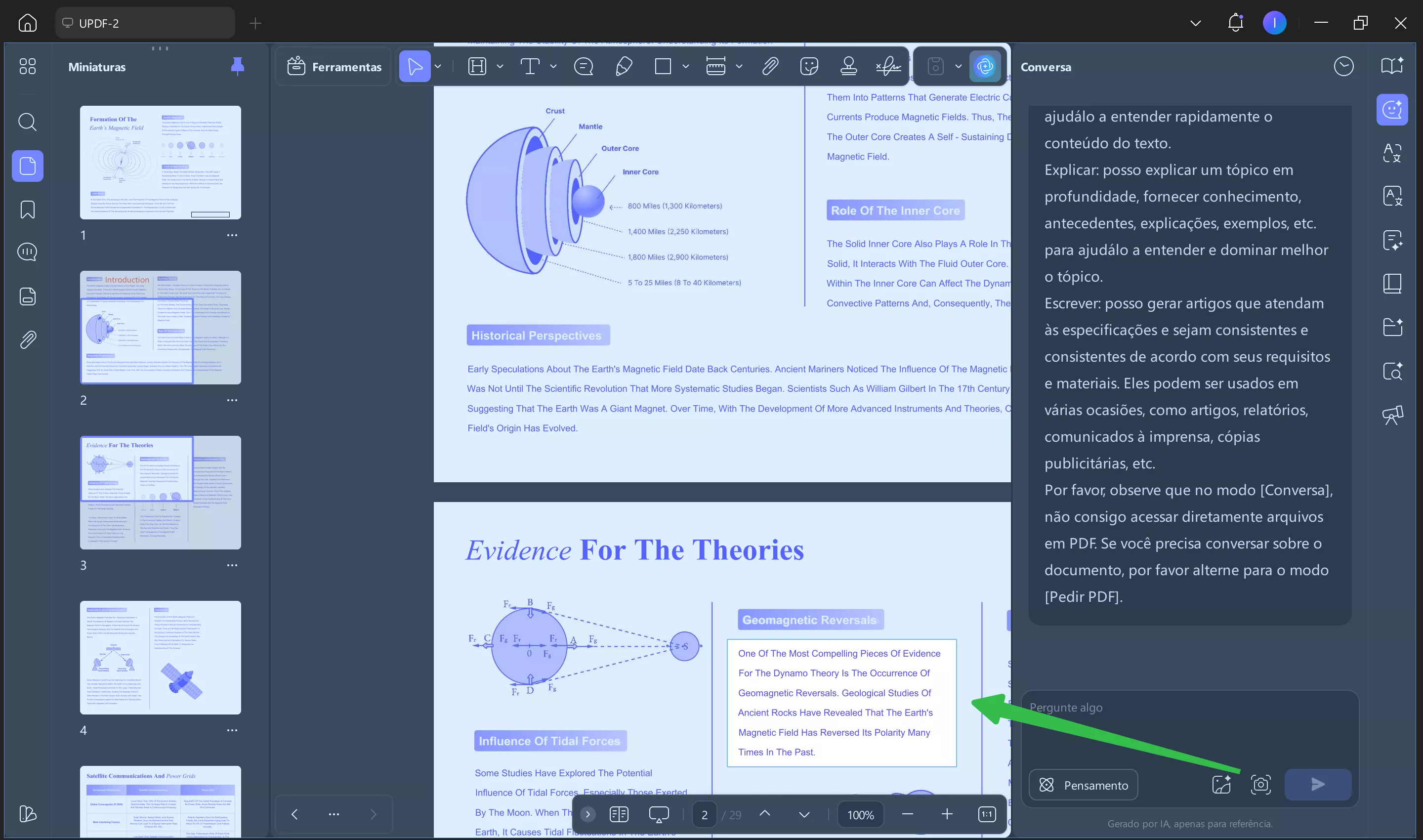 faça a captura de tela desenhando uma caixa ao redor do texto que você deseja explicar