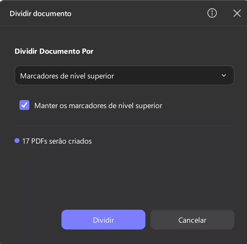 dividido por favoritos updf windows