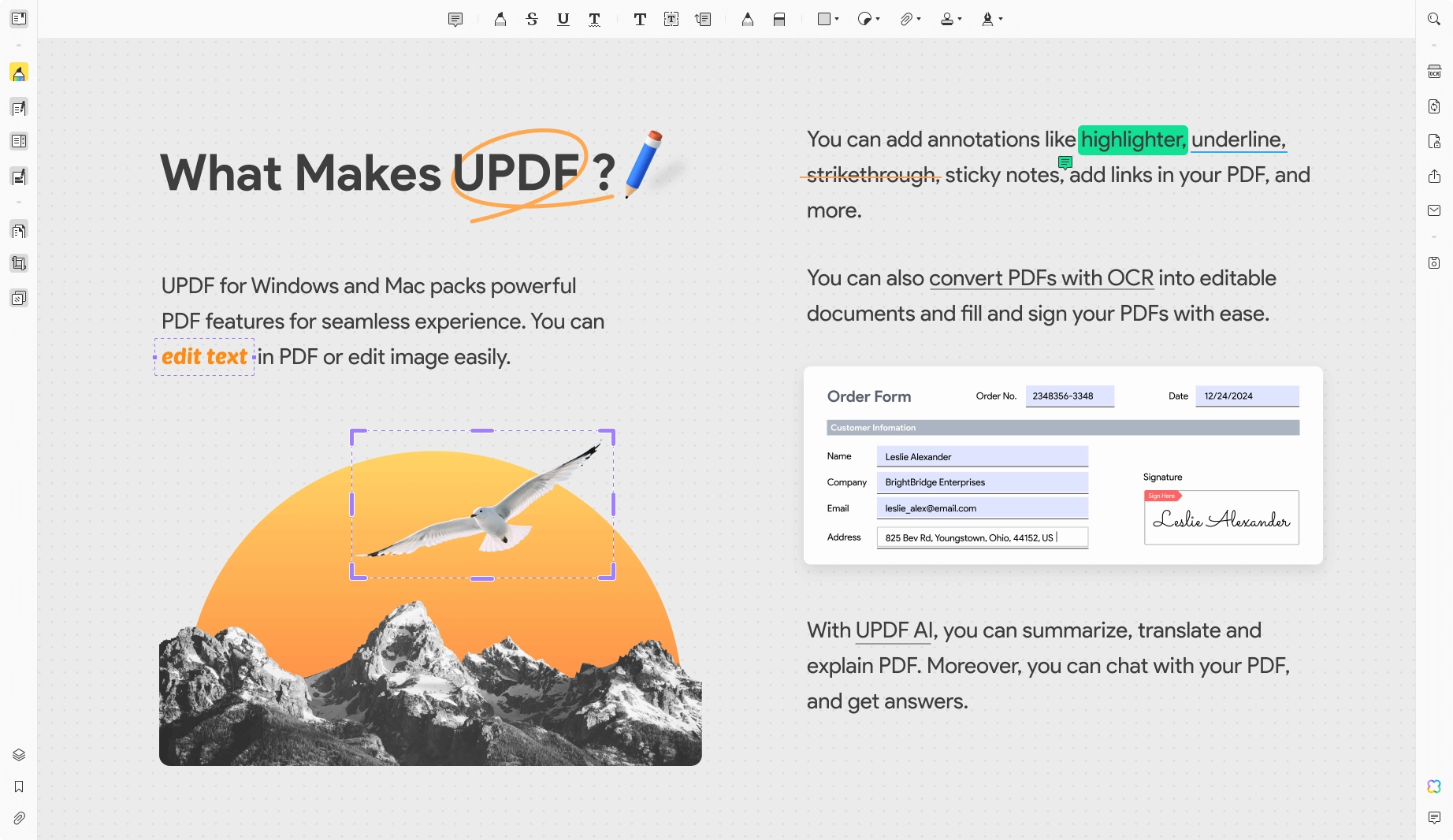 UPDF PDF 註釋軟體