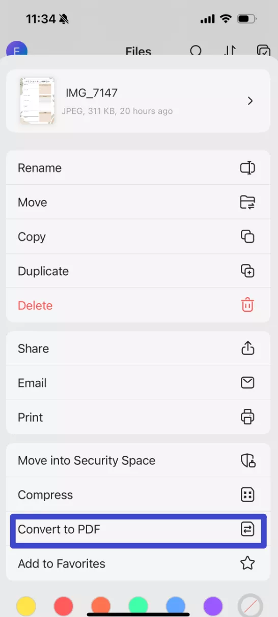 convert scanned image to pdf updf