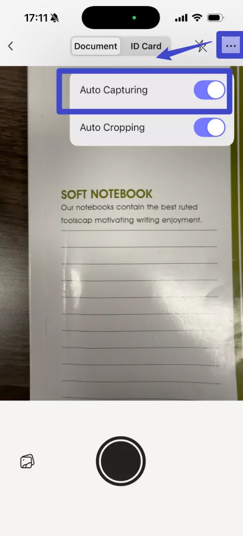 image to scanned pdf