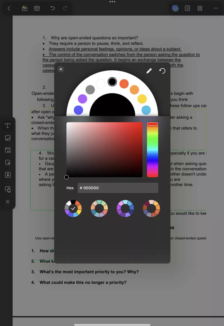 annotate pdf for ios