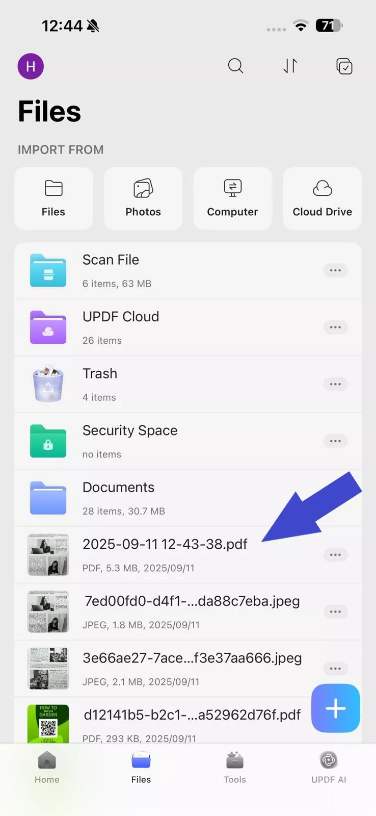 updf-converted-pdf-from-multiple-photos