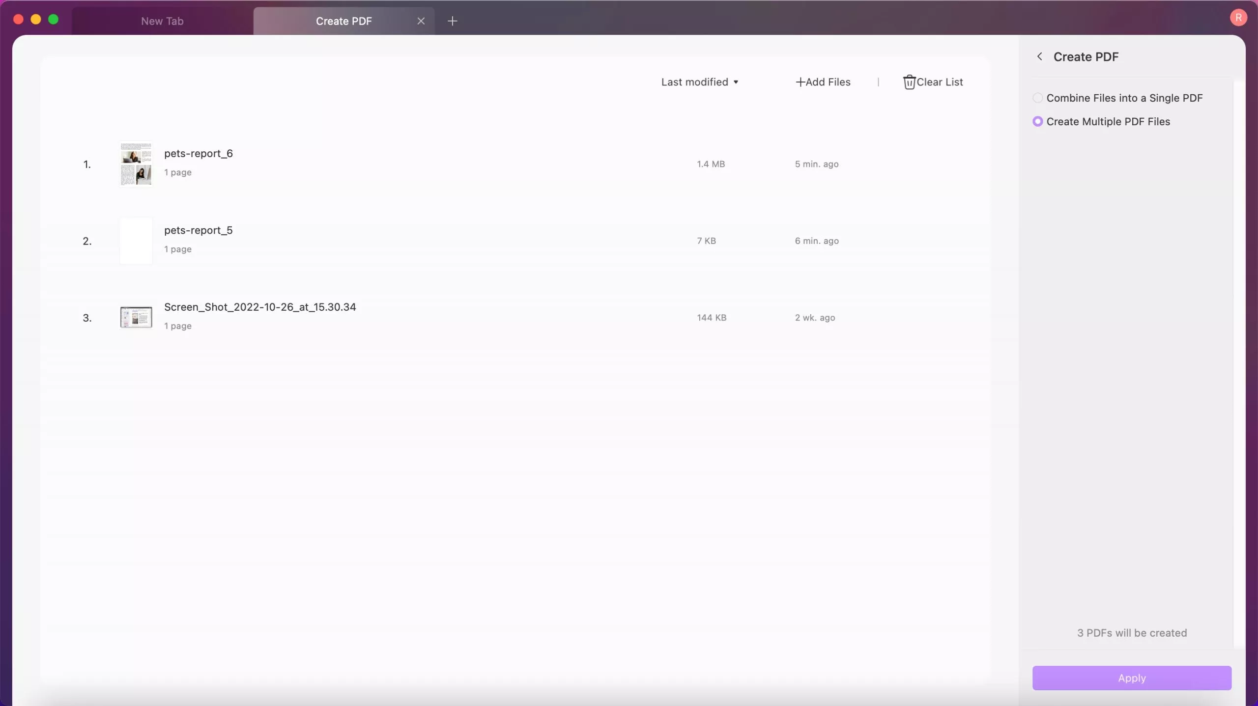uploading heic files to updf on mac