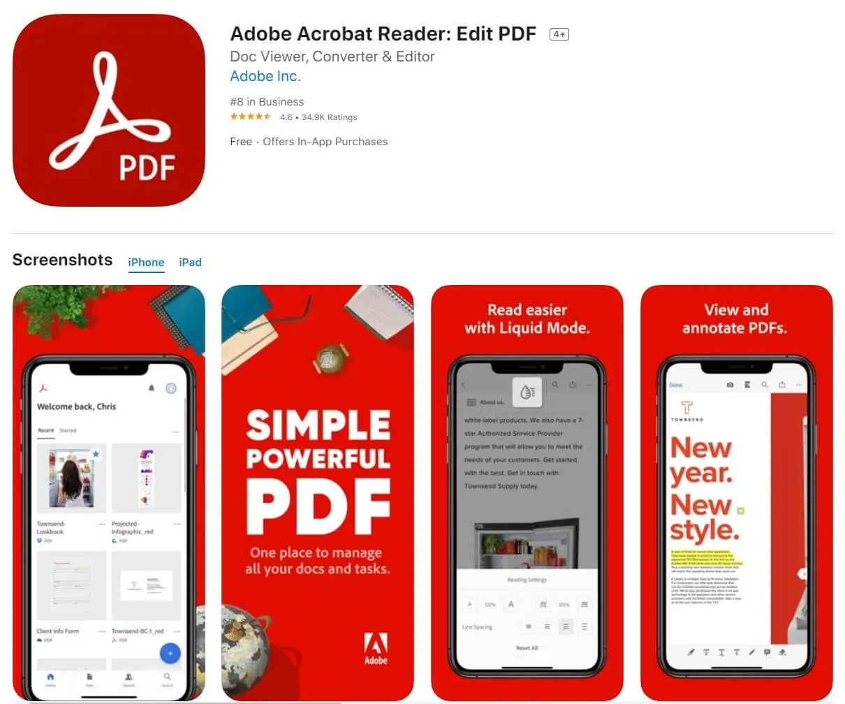 Adobe Acrobat Reader