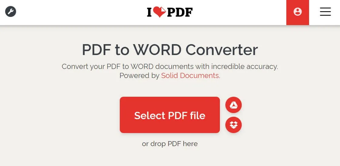 ilovepdf de pdf a word