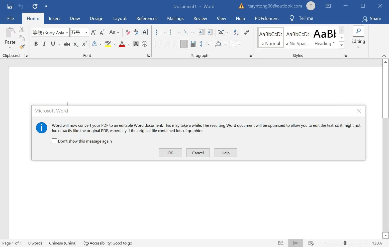 como editar un documento pdf en word