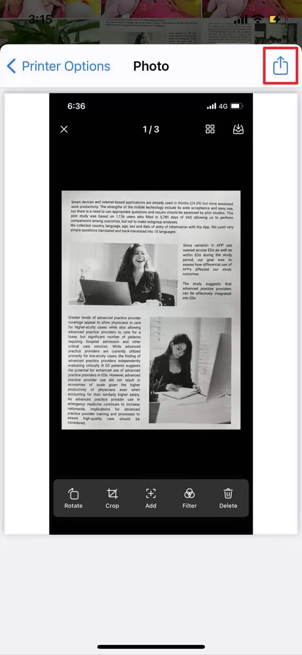 convertir fotos a pdf y cómo guardar imágenes como pdf en iphone