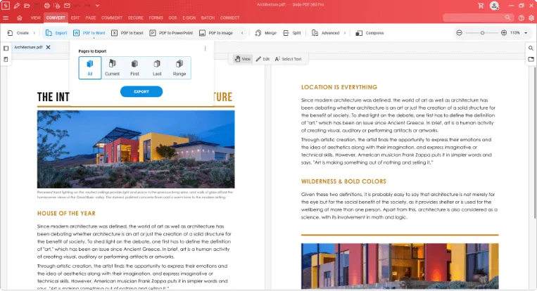 Convertidor de pdf a docx gratis sodapdf