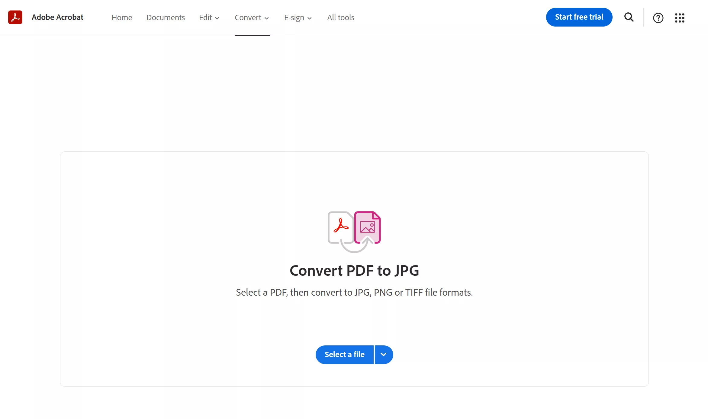 adobe pdf to jpg