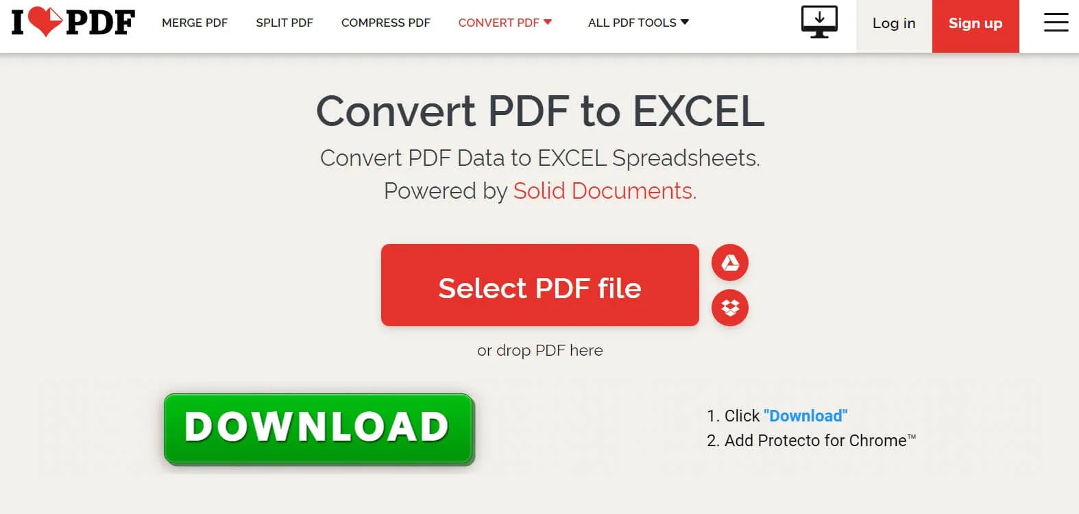pdf to xls converter online free