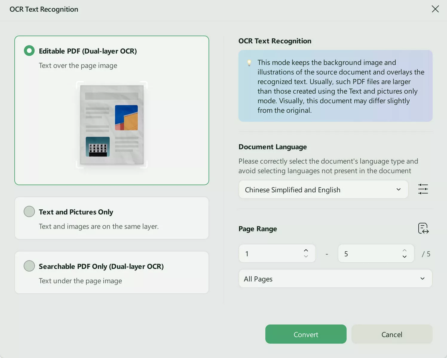 compress pdf to word free with ocr