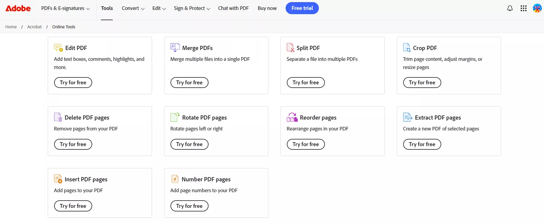 Adobe PDF Editor Online