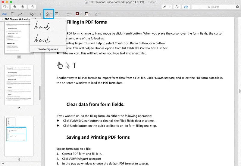 Editar PDF no Mac