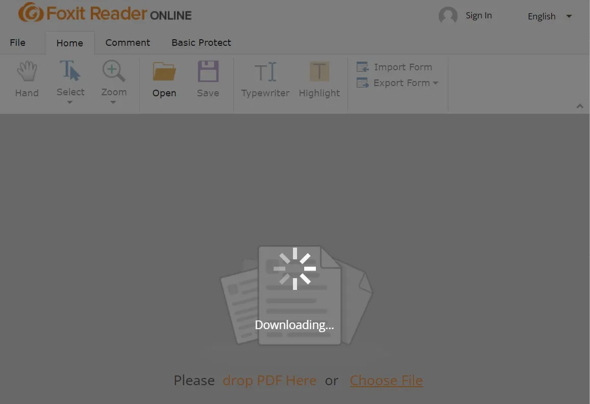 PDF-Reader - Foxit Reader Online