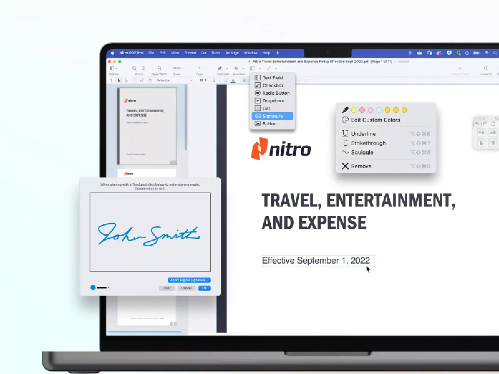 Nitro PDF Pro for Mac