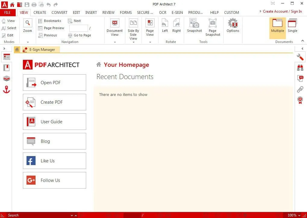 Windows 10向け無料PDFエディター - pdf architect