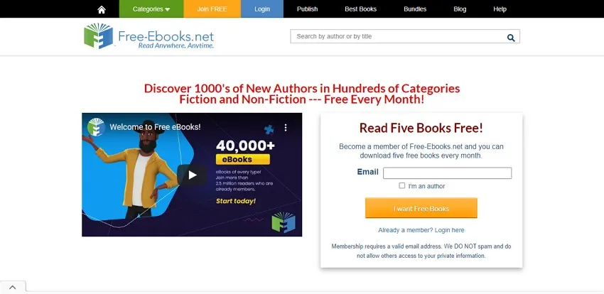 PDF電子書籍を無料でダウンロードFree-eBooks.net