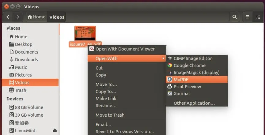 ubuntu pdf reader mupdf