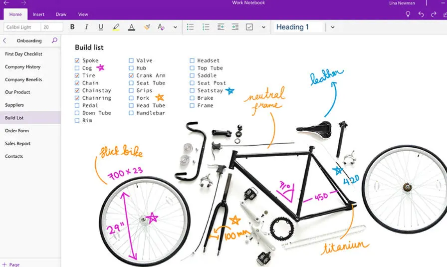 onenote notetaking lawyer app