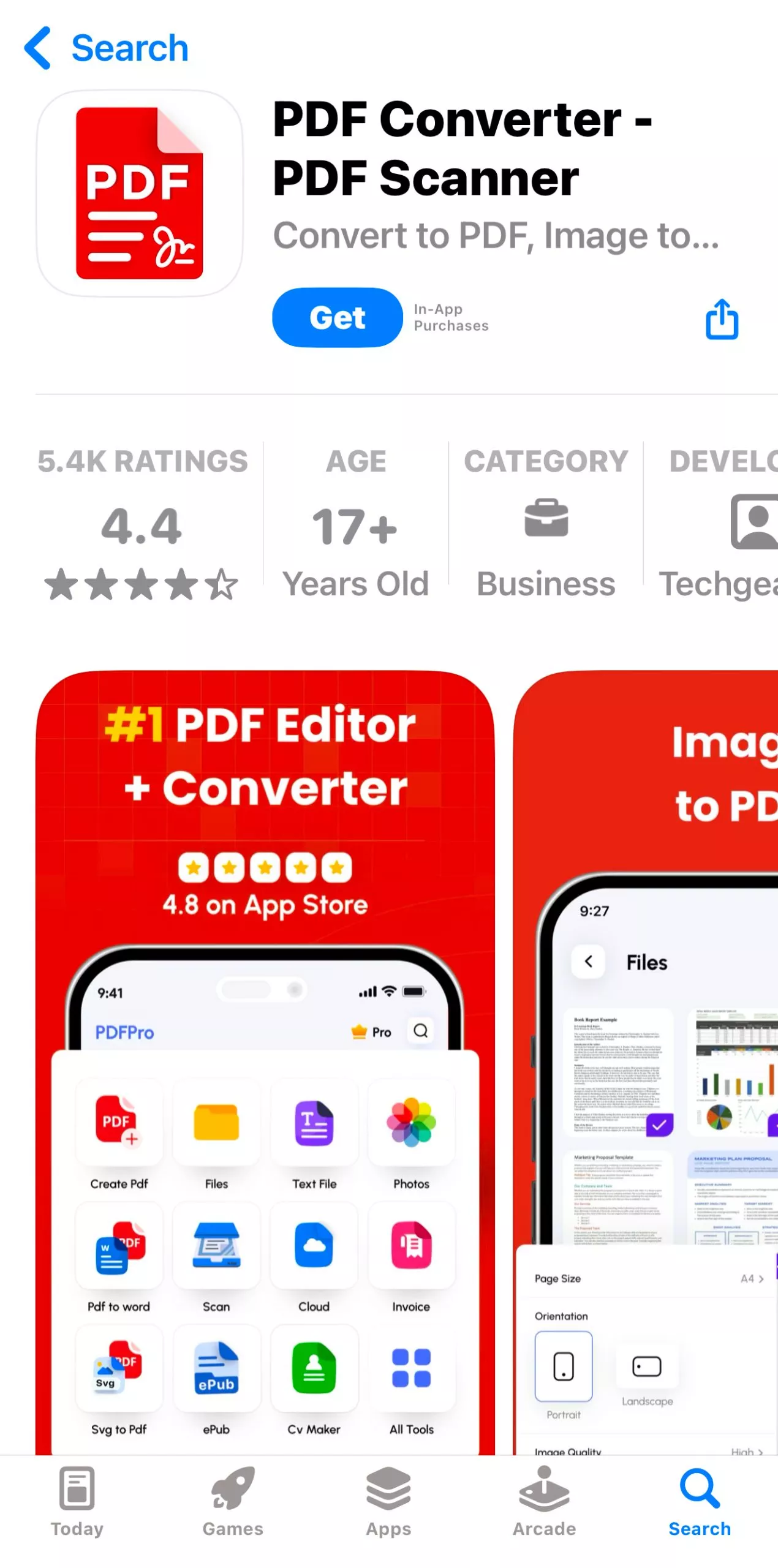 pdf converter pdf scanner
