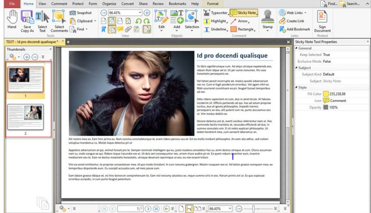 Windows用のPDF-Xchange Editorリーダー