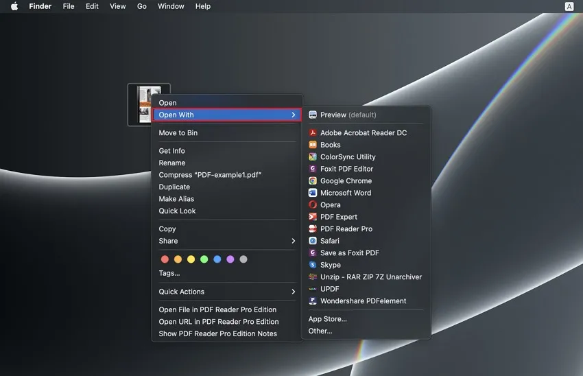 macでPDFのデフォルトビューアを変更する